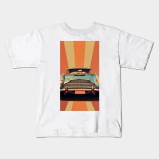 Vintage Aston Martin Kids T-Shirt